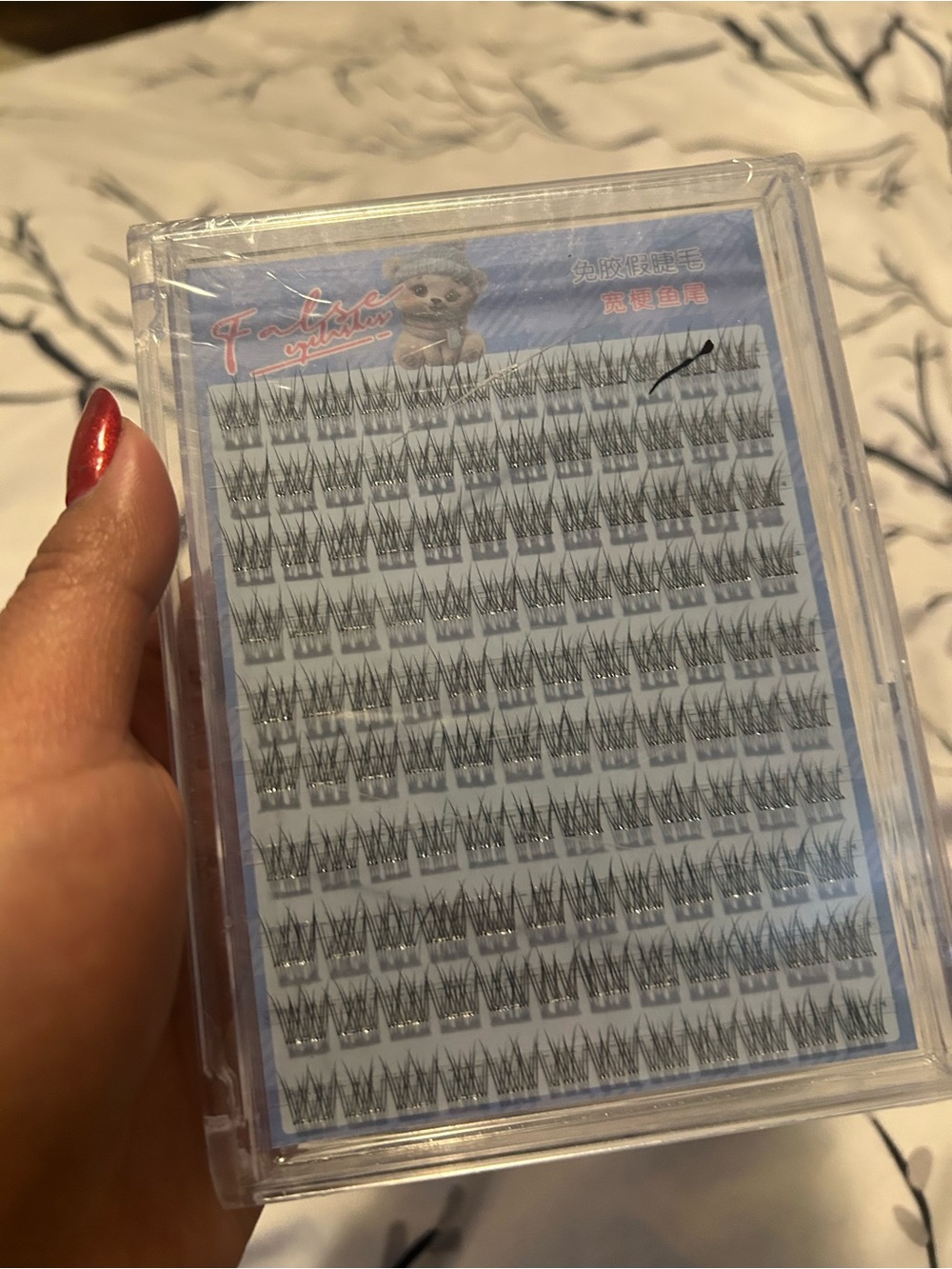 Individual False Eyelash Clusters - Black